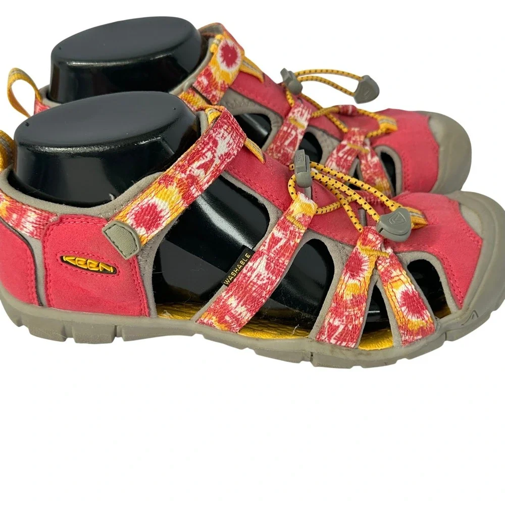 Keen Seacamp II CNX Pink Tie Dye Hybrid Water Sandals US Size 5 US‎